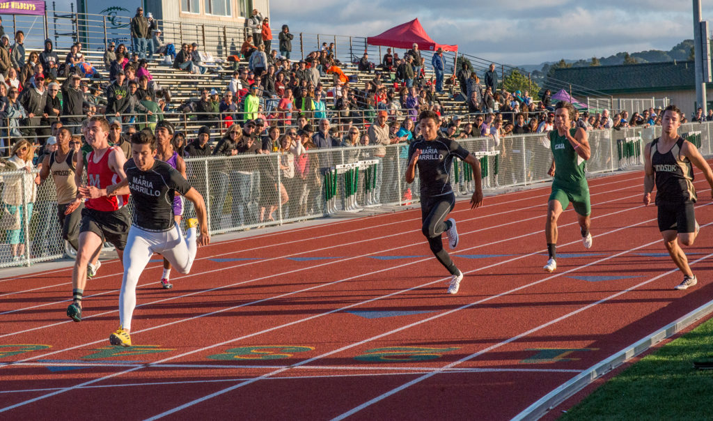 10.8 Ian Herculson, 12, Maria Carrillo 10.8 Jaymes Tischburn, 10, Montgomery 11.0 Severin Ramirez, 9, Maria Carrillo