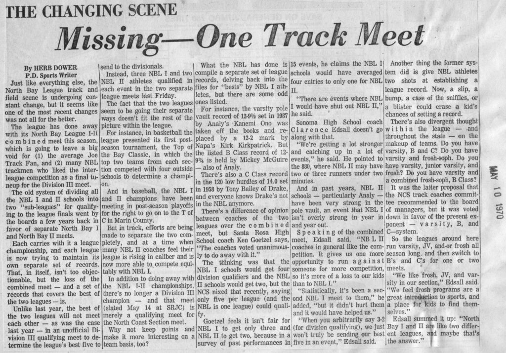 Old newspaper page featuring various articles and advertisements.