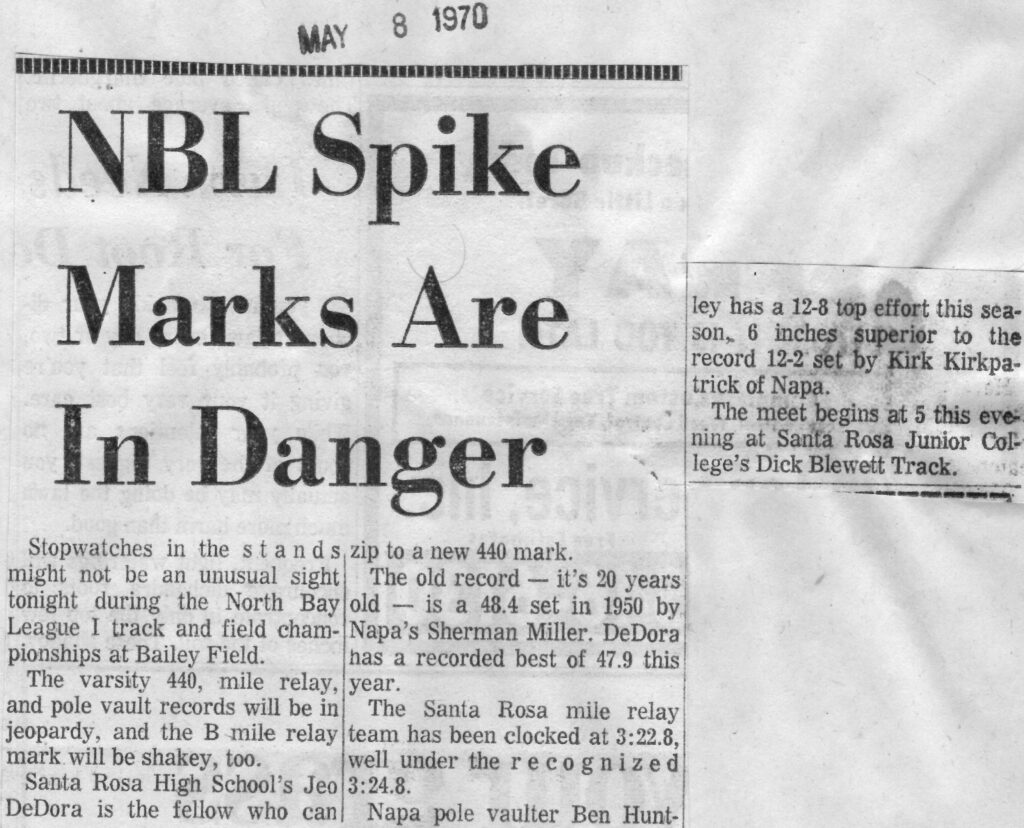 Newspaper headline warns of spike in marks posing danger.